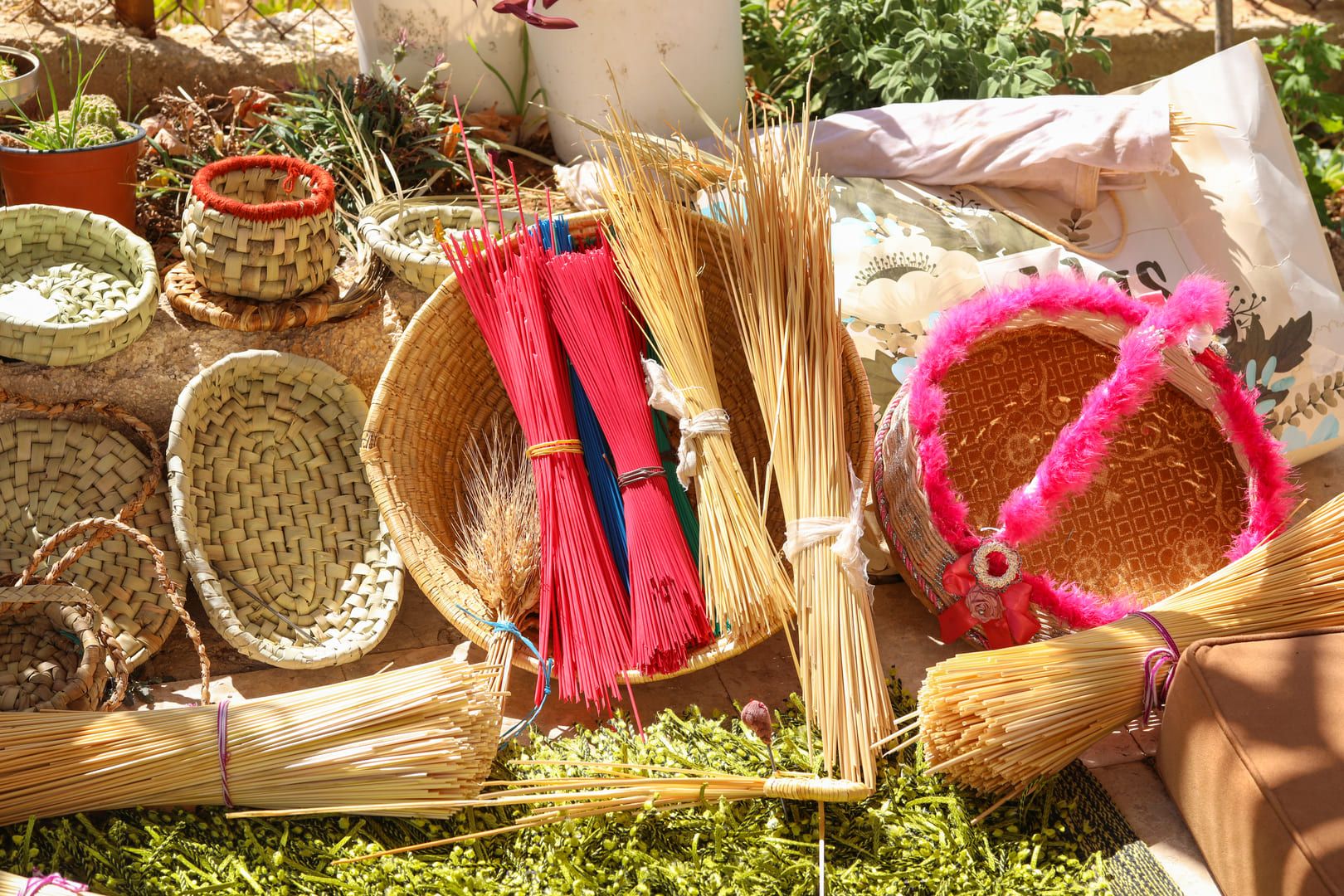 Basket Weaving in Jerash Travel Jordanian